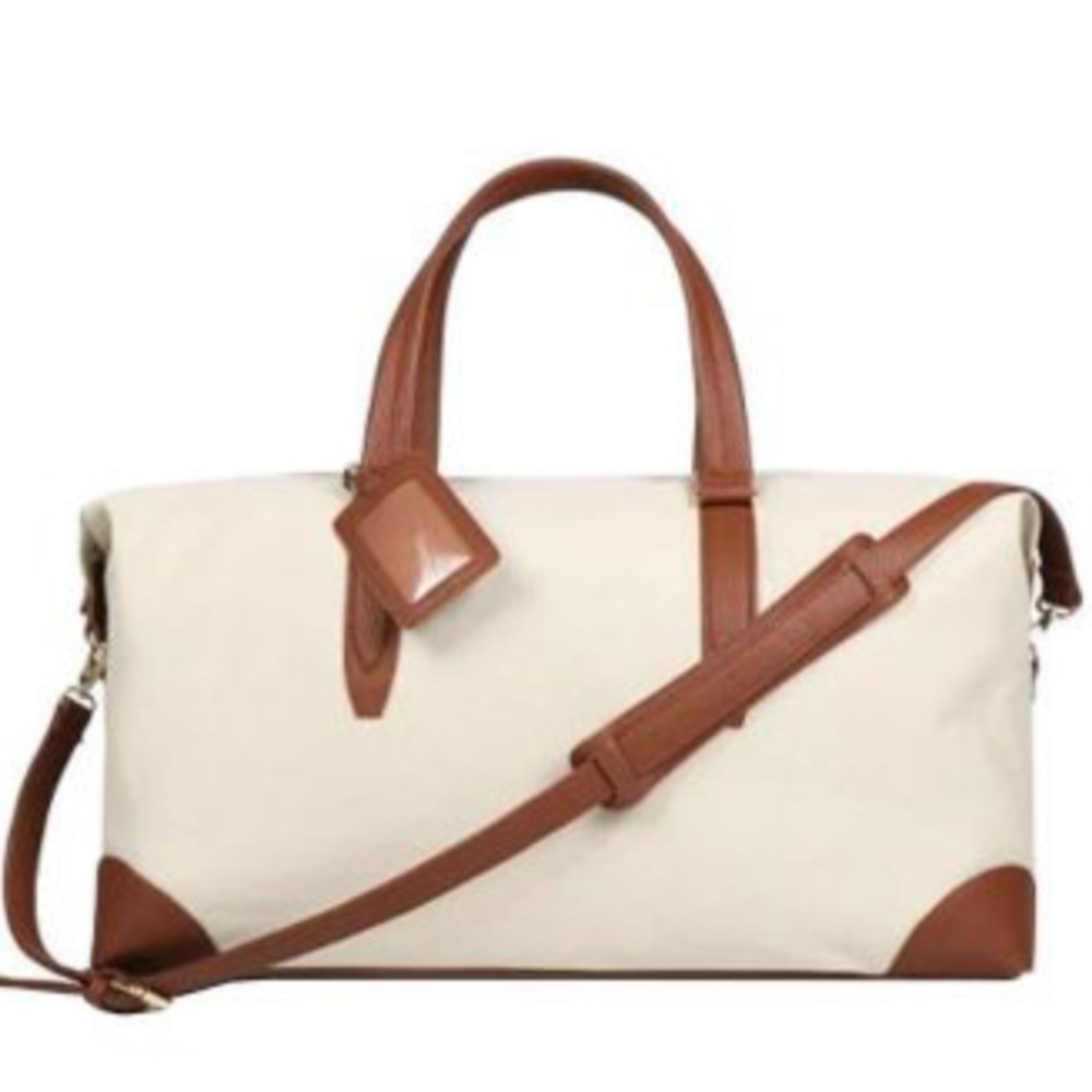 Henry+Lev NWOT Canvas Zoe weekender bag